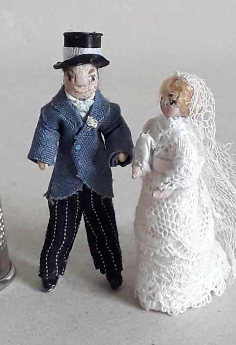 Victorian Bride and Groom